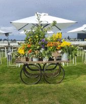 Rustic Market Cart - Natural