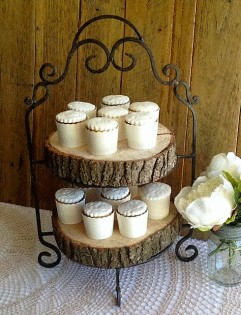 Vintage 2 Tier Cake Stand