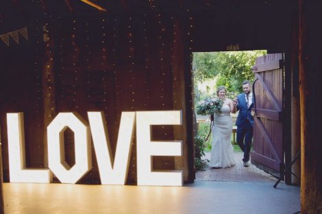 Giant LOVE Letter Lights 1.2m