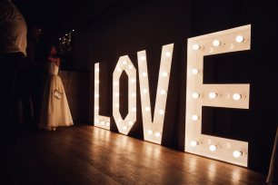 Giant LOVE Letter Lights 1.2m