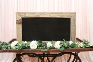 Rustic Frame Blackboard - Extra Large