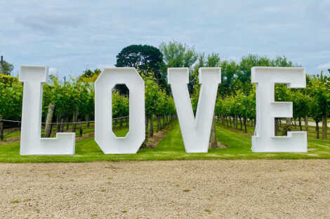Giant LOVE Letters - 1.8m tall