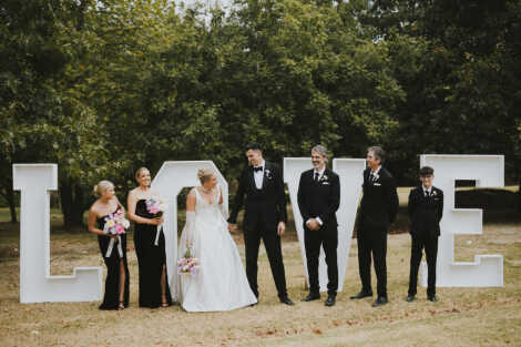 Giant LOVE Letters - 1.8m tall