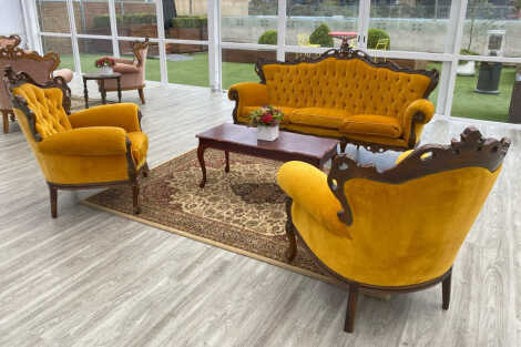 Vintage Furniture Gold - 4 Piece Package