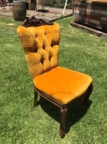 Vintage Gold Dining Chair