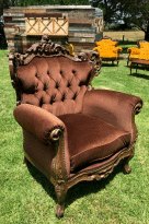 Vintage Brown Armchair