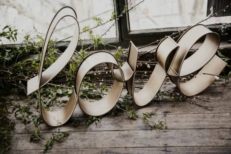 Rustic Love Sign