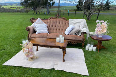 Antique Side Table - Betsy