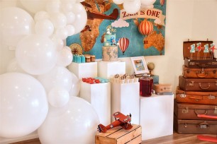 Vintage Suitcase - Burnt Orange Medium