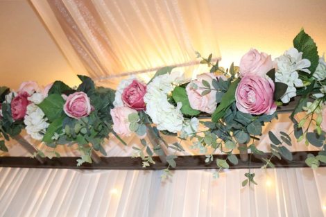 Pink, White & Green Flower Runner - Miranda