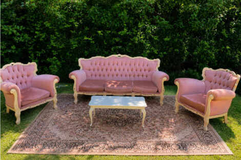 Dusty Pink Vintage Lounge Package 