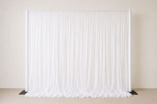 Tulle Layered Drape Backdrop