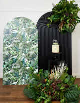 Faux Jungle Foliage Arrangement (Set of 2)