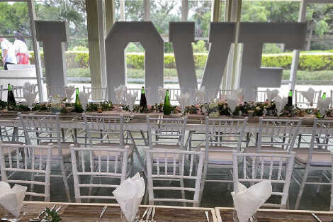 White Tiffany Chair with Cushion