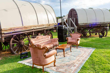 Peach Vintage Lounge Package