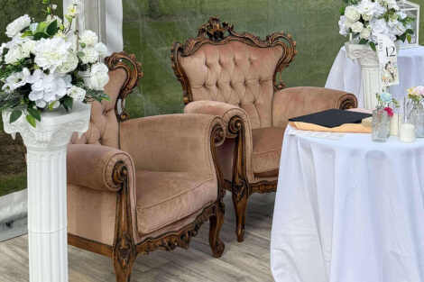 Peach Vintage Lounge Package