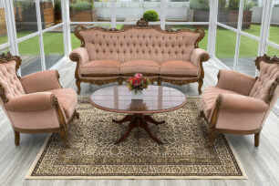 Peach Vintage Lounge Package