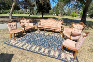 Vintage Furniture Peachy Tan - 5 Piece Package