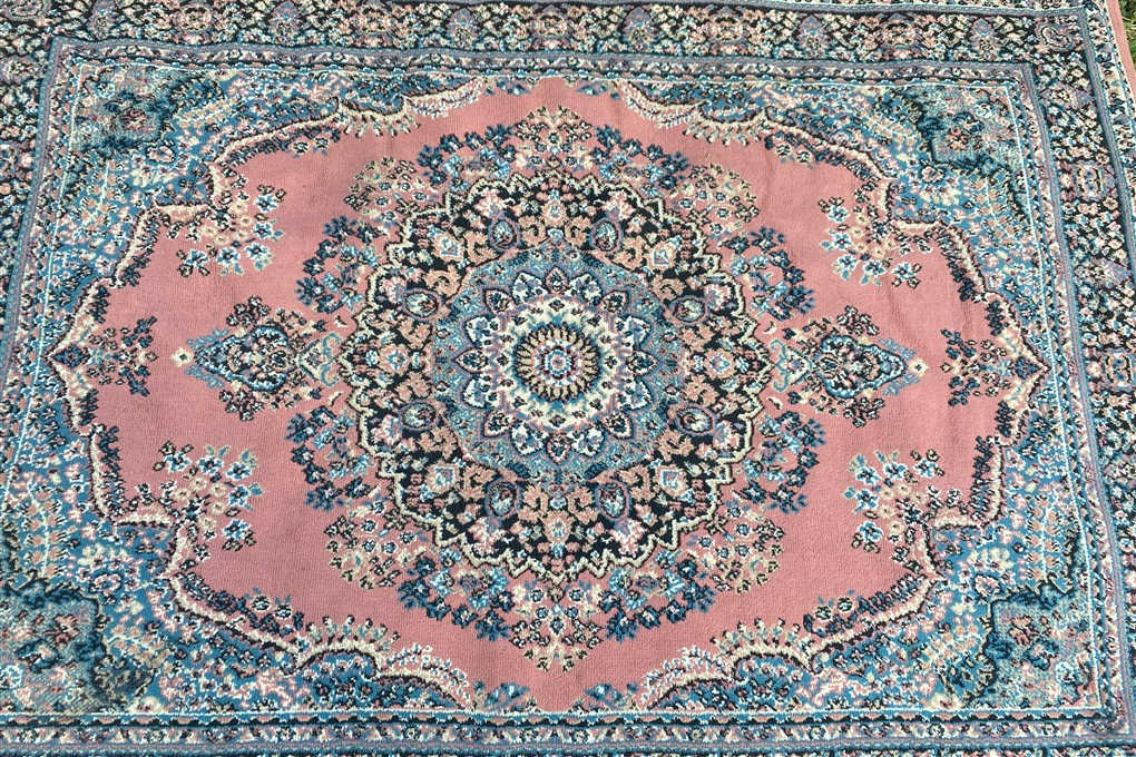 Pink Vintage Rug (Hire) Melbourne Wedding & Events Country Charm