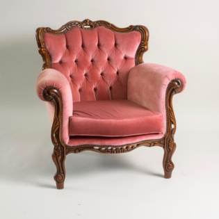 Vintage Armchair Pink