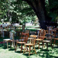 Mix Matched Wooden Chairs