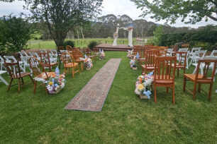 Mix Matched Wooden Chairs