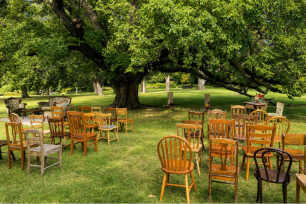 Mix Matched Wooden Chairs