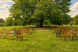 Mix Matched Wooden Chairs
