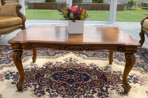 Light Brown Vintage Coffee Table