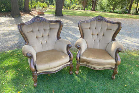 Vintage Armchair - Honey
