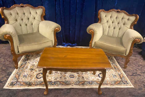 Wooden Oak Coffee Table