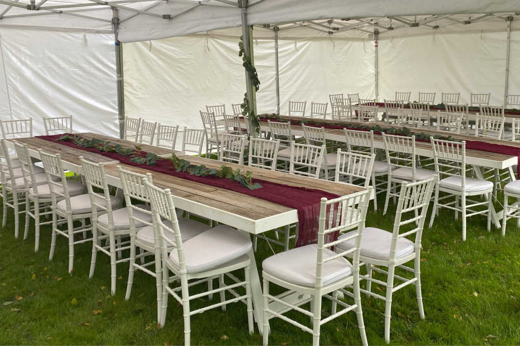 Hire Table & Chair Packages | Country Charm Event Hire