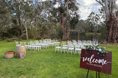 Tiffany Chair Ceremony Package