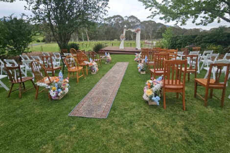 Vintage Chair Ceremony Package