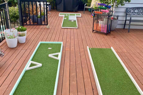 Mini Golf + Giant Lawn Games