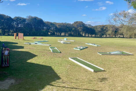 Mini Golf + Giant Lawn Games