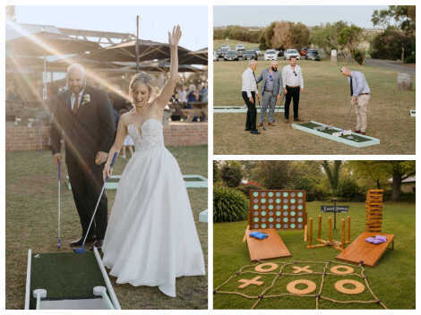 Mini Golf + Giant Lawn Games