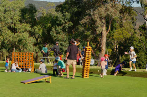 Mini Golf + Giant Lawn Games