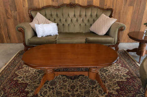 Antique Oval Coffee Table - Betsy