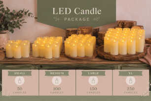 LED Candle Packages
