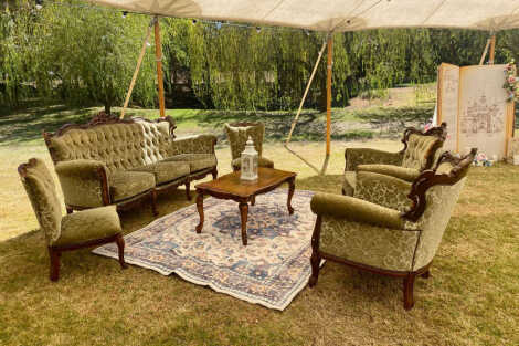 Vintage Furniture Green - 5 Piece Package