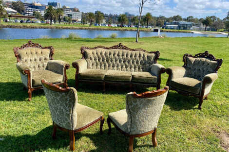 Vintage Furniture Green - 5 Piece Package
