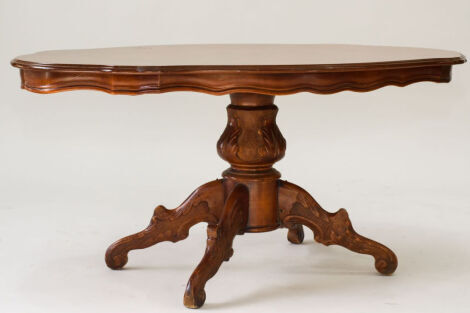 Mahogany Coffee Table Oval (L)