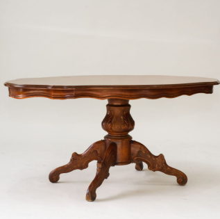 Mahogany Coffee Table Oval (M)