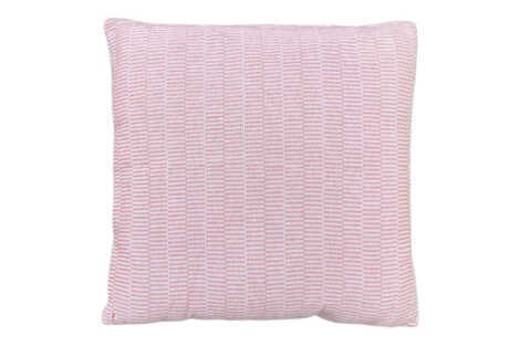 Pink & White Stripe Cushion - 45cm