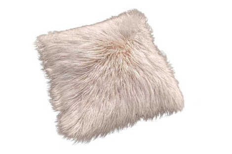 Pink Fluffy Cushion - 50cm