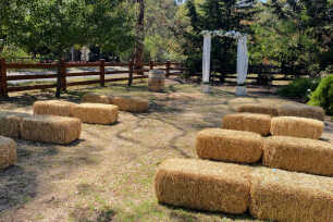 Hay Ceremony Seating