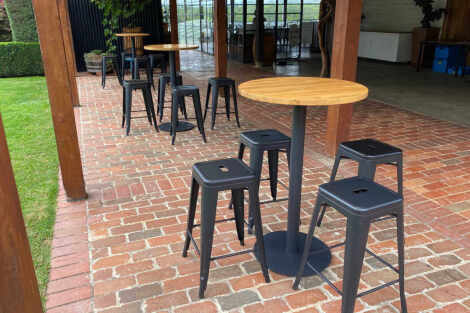 Oak Bar Table - 70cm