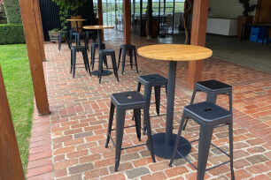 Oak Bar Table - 70cm