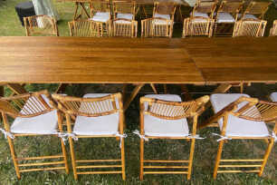 Tasmanian Oak Trestle Table - 2.4m